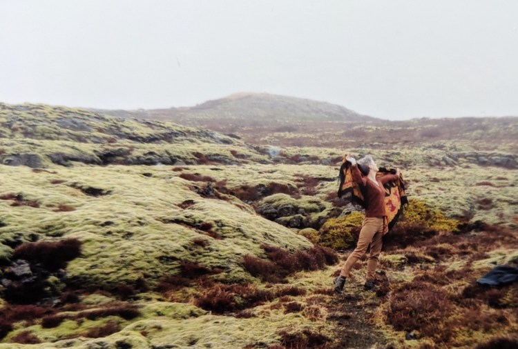 dancing with a lava field